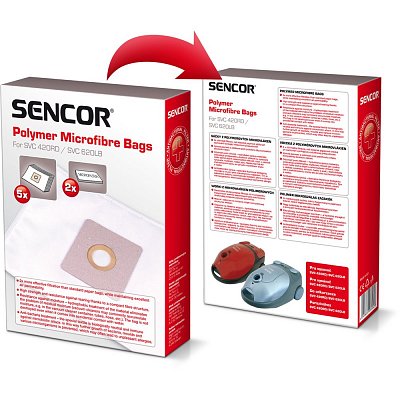 SVCX 0252 SÁČKY SVC 420/620 (5ks) SENCOR