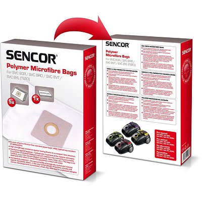 SVCX 1351 SÁČKY SVC 8 (5ks) SENCOR