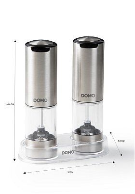 Sada elektrických mlýnků na koření - DOMO DO3102
