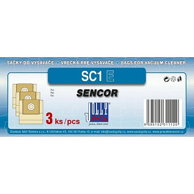 SC 1 E SÁČKY SENCOR 3KS EKONOMICKÉ JOLLY