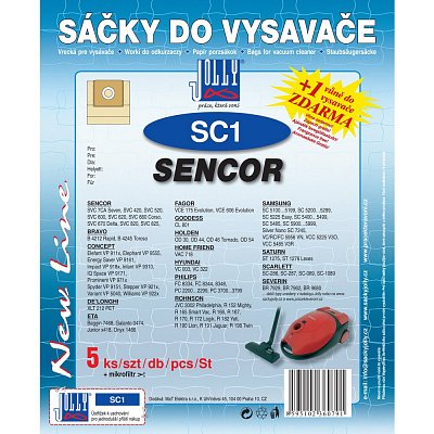 SC 1 SÁČEK DO VYSAVAČE JOLLY