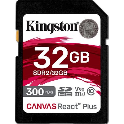 SDHC SDR2/32GB UHS-II V90 KINGSTON