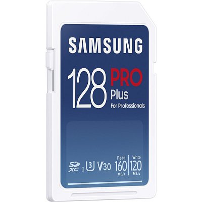 SDXC karta 128GB PRO PLUS + USB SAMSUNG