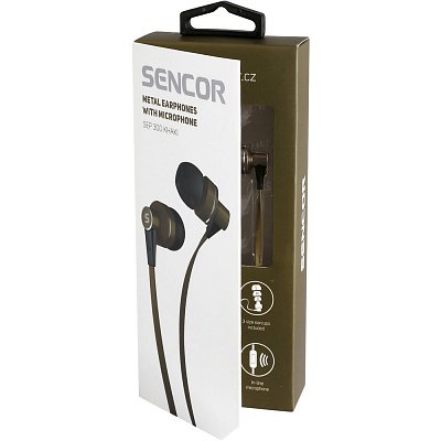 SEP 300 MIC KHAKI MET SLUCHÁTKA SENCOR