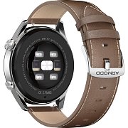 Silentwatch 5 Pro stříbrná/kůže ARMODD
