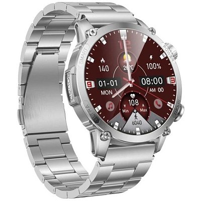 Silentwatch 7 Pro kov.ř. stříbrná ARMODD