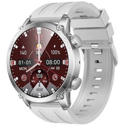 Silentwatch 7 Pro kov.ř. stříbrná ARMODD