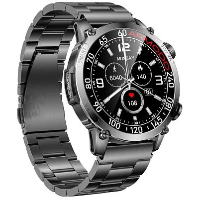 Silentwatch 7 Pro kov.řem. černá ARMODD