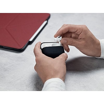 SILICONE COVER AirPods Pro black EPICO