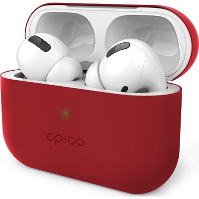 SILICONE COVER AirPods Pro red EPICO