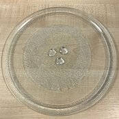 Skleněný otočný talíř do mikrovlnné trouby - 25,5 cm