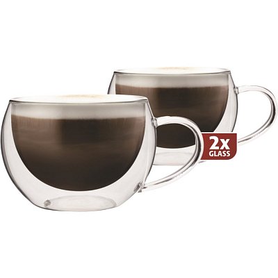 SKLENICE CAPUCCINO 300 ML MAXXO