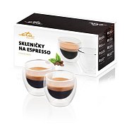 Skleničky na espresso ETA 4181 93000, sklo