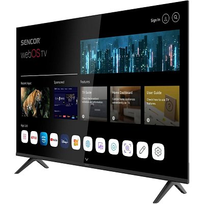 SLE 43FS803B WEBOS SMART TV SENCOR
