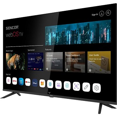 SLE 43US802TCSB UHD SMART TV SENCOR