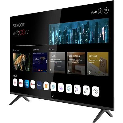 SLE 43US803B WEBOS SMART TV SENCOR