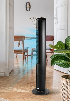 Sloupový ventilátor s ovládáním a podsvícením - DOMO DO8153
