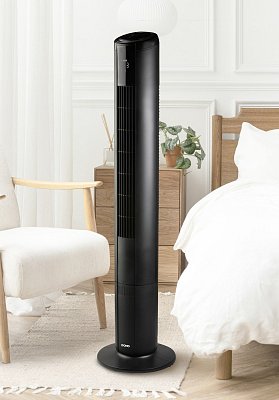 Sloupový ventilátor s ovládáním a podsvícením - DOMO DO8153