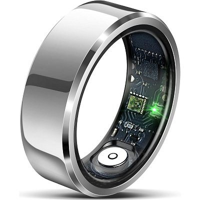 Smart Ring vel 8 silver ALIGATOR