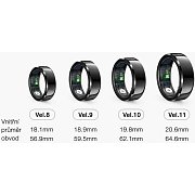 Smart Ring vel 8 silver ALIGATOR