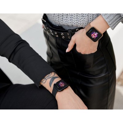 Smartwatch GRC MAXX Gold steel GARETT