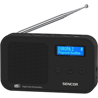 SRD 7200 B DAB+/FM SENCOR