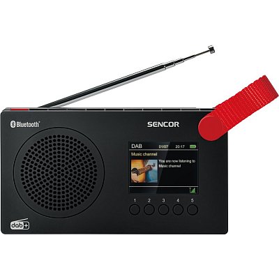 SRD 7757B DAB/FM RÁDIO SENCOR