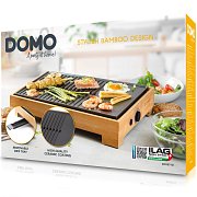Stolní elektrický gril Plancha - Bamboo Style - DOMO DO9271G