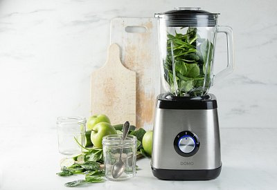 Stolní mixér se skleněnou nádobou - 1000 W - DOMO DO1133BL