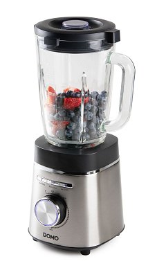 Stolní mixér se skleněnou nádobou - 1400 W - DOMO DO740BL