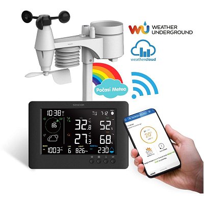 SWS 10500 WIFI METEOSTANICE PRO. SENCOR