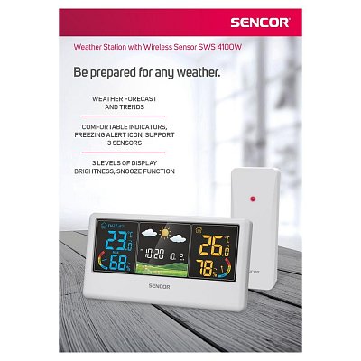 SWS 4100 W METEOSTANICE SENCOR