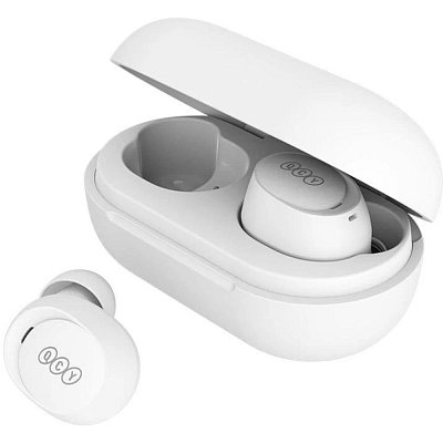 T27 TWS s dobíjecím boxem white QCY