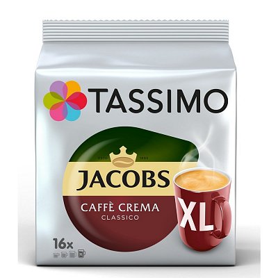 TASSIMO CAFÉ CREMAXL KAPSLE 16ks TASSIMO