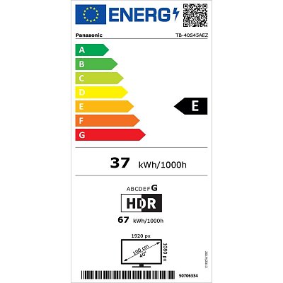 TB 40S45AEZ LCD TV PANASONIC