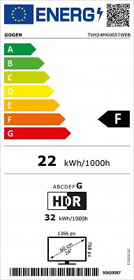 Televize GoGEN TVH 24M606 STWEB