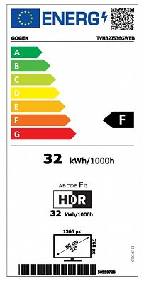 Televize GoGEN TVH 32J536 GWEB