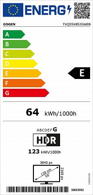 Televize GoGEN TVQ 50X852 GWEB