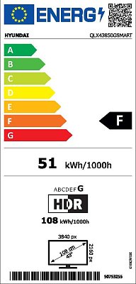 Televize Hyundai QLX 43850 GSMART