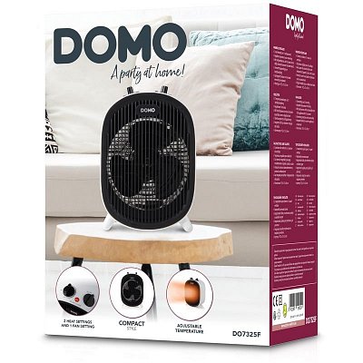 Teplovzdušný ventilátor - DOMO DO7325F