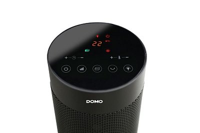 Teplovzdušný ventilátor s imitací ohně - DOMO DO7345H