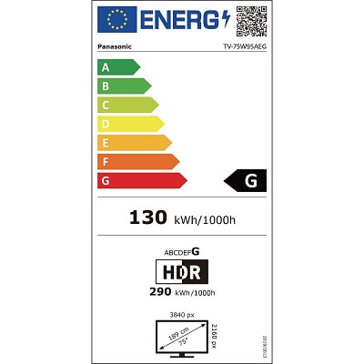 TV 75W95AEG LED TV PANASONIC