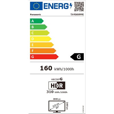 TX 85MX800E LED UHD TV PANASONIC