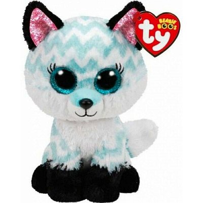 TY - ATLAS liška aqua chevron, 24 cm
