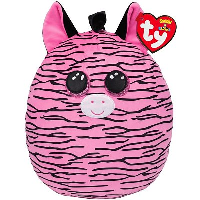TY - Squishy ZOEY ružová zebra, 22 cm