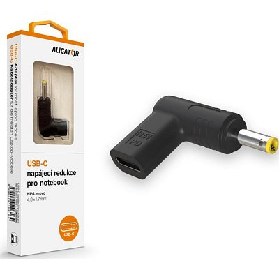 USB-C nap.redukce NTB 4.0*1.7mm ALIGATOR