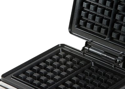 Vaflovač 4x7 s termostatem a časovačem - bílý - DOMO DO9280W