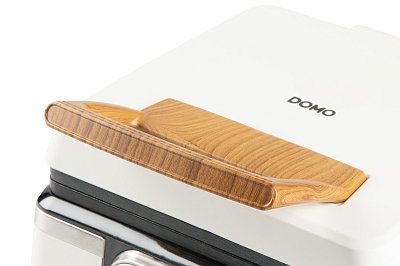 Vaflovač 4x7 s termostatem a časovačem - bílý - DOMO DO9280W