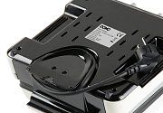Vaflovač 4x7 s termostatem a časovačem - bílý - DOMO DO9280W