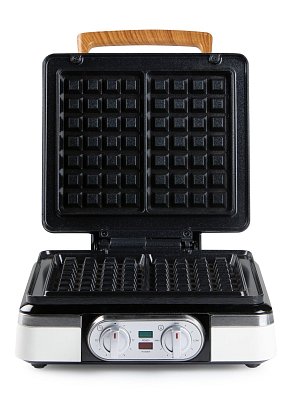 Vaflovač 4x7 s termostatem a časovačem - bílý - DOMO DO9280W